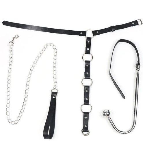 with Leash Hook and Anal EverydayUse 5853 Collar Kinky 0627